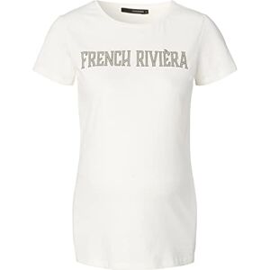 SUPERMOM Dames Tee Short Sleeve French Rivera T-shirt, Marshmallow P157, 34 SUPERMOM Dames Tee Short Sleeve French Rivera T-shirt, Marshmallow P157, 34