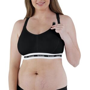 Bravado Designs BRAVADO! DESIGNS Vrouwen originele Full Cup Nursing Bra, Zwart, L Bravado Designs BRAVADO! DESIGNS Vrouwen originele Full Cup Nursing Bra, Zwart, L
