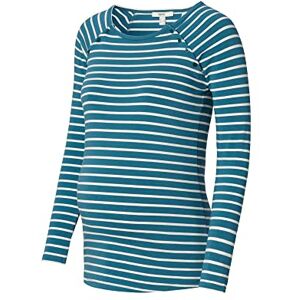 Esprit Maternity Esprit Gestreepte longsleeve, biologisch katoen, Teal Blue 455, 34 Esprit Maternity Esprit Gestreepte longsleeve, biologisch katoen, Teal Blue 455, 34