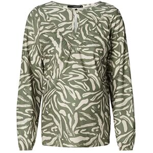 SUPERMOM Edgemoor Damesblouse met lange mouwen, all-over print, Olivine P681, 44 SUPERMOM Edgemoor Damesblouse met lange mouwen, all-over print, Olivine P681, 44