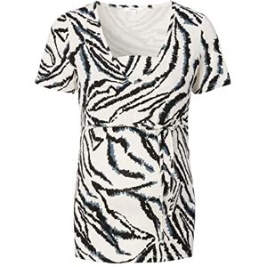 Noppies Dames Tee Nursing Short Sleeve Allover Print Louisa T-shirt, Turtledove, 42 Noppies Dames Tee Nursing Short Sleeve Allover Print Louisa T-shirt, Turtledove, 42