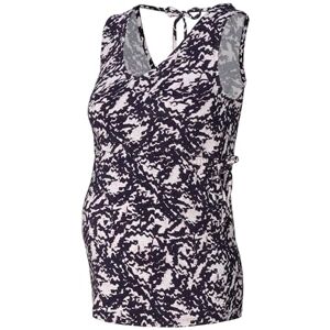 Esprit Maternity T-shirt mouwloos allover print, Dark Navy 402, M Esprit Maternity T-shirt mouwloos allover print, Dark Navy 402, M