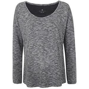 bellybutton Damesshirt met lange mouwen, grijs (Foggy Melange 8852), S bellybutton Damesshirt met lange mouwen, grijs (Foggy Melange 8852), S