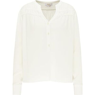 nascita Dames slip blouse 17215632-NA03, wolwit, L, wolwit, L nascita Dames slip blouse 17215632-NA03, wolwit, L, wolwit, L