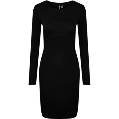 PIECES Bestseller A/S Pctegan Ls Dress dames Gekleed PIECES Bestseller A/S Pctegan Ls Dress dames Gekleed