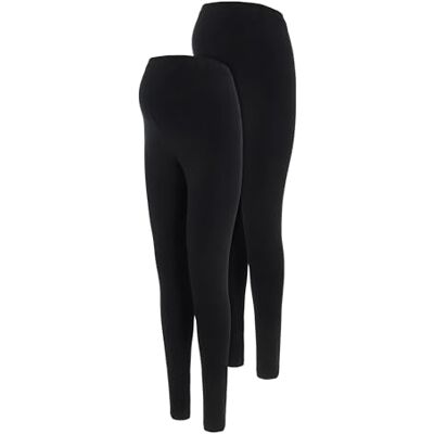 MAMALICIOUS Mama Licious Dameslegging, slimfit, hoge taille, zwart, M MAMALICIOUS Mama Licious Dameslegging, slimfit, hoge taille, zwart, M