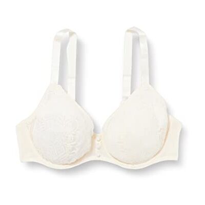 Sans Complexe , Klassieke beugelbeha voor dames, model Lyse 70AAG54, Krijt, 75C Sans Complexe , Klassieke beugelbeha voor dames, model Lyse 70AAG54, Krijt, 75C