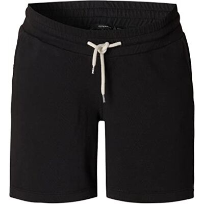 SUPERMOM Dames Under The Belly Sweat Shorts, Black P090, 34 SUPERMOM Dames Under The Belly Sweat Shorts, Black P090, 34