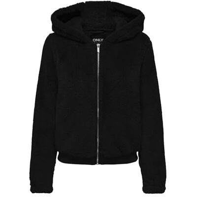 ONLY Bestseller A/S ONLNEWANNA Contact Sherpa Jacket CC OTW Jacket, Zwart, XL, Schwarz, XL ONLY Bestseller A/S ONLNEWANNA Contact Sherpa Jacket CC OTW Jacket, Zwart, XL, Schwarz, XL