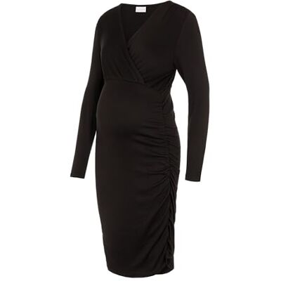 MAMALICIOUS Dames MLPILAR Tess LS JRS ABK Jurk 2F A. NOOS Jurk, Zwart, L, zwart, L MAMALICIOUS Dames MLPILAR Tess LS JRS ABK Jurk 2F A. NOOS Jurk, Zwart, L, zwart, L