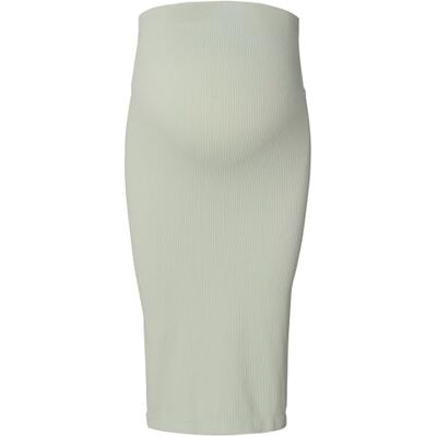 Noppies Maternity Ema naadloze rib rok OTB, Duif N142, XL-XXL Noppies Maternity Ema naadloze rib rok OTB, Duif N142, XL-XXL