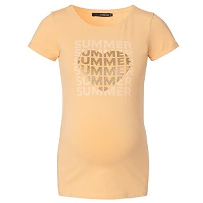 SUPERMOM Dames Tee Short Sleeve Heart T-shirt, New Wheat P915, 32 SUPERMOM Dames Tee Short Sleeve Heart T-shirt, New Wheat P915, 32