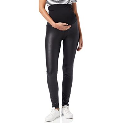 SUPERMOM Dameslegging OTB Shine zwangerschapsleggings, zwart (Black P090), XS-S SUPERMOM Dameslegging OTB Shine zwangerschapsleggings, zwart (Black P090), XS-S