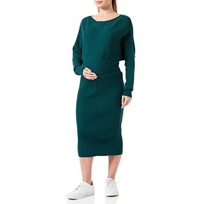 SUPERMOM Damesjurk Chester lange mouwen, Deep Teal-P177, XXS SUPERMOM Damesjurk Chester lange mouwen, Deep Teal-P177, XXS