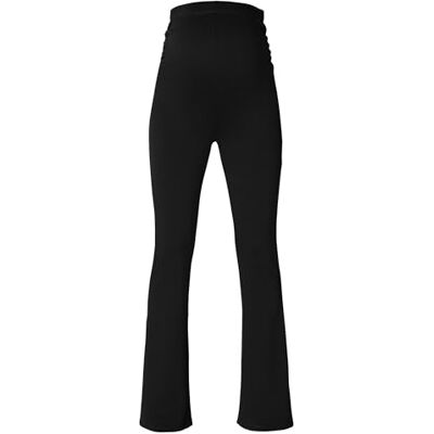 Noppies Maternity Umea Flared Heavy Interlock Pants OTB, Black P090, XS Noppies Maternity Umea Flared Heavy Interlock Pants OTB, Black P090, XS