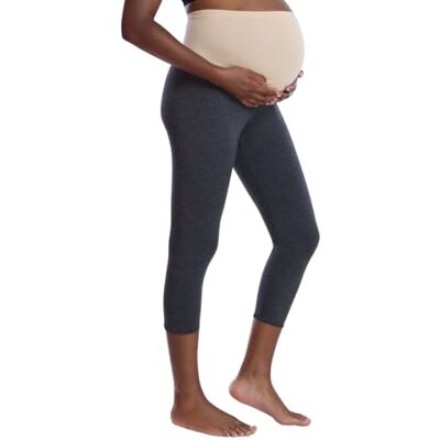 Motherhood Maternity Dames Essential Stretch Crop Lengte Secret Fit Buik Leggings grijs M Motherhood Maternity Dames Essential Stretch Crop Lengte Secret Fit Buik Leggings grijs M