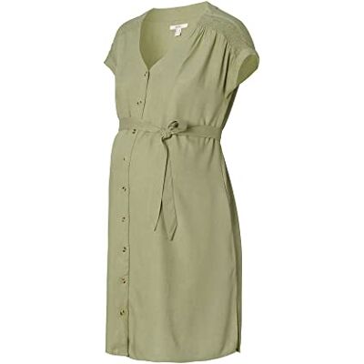 Esprit Maternity Dress Woven Nursing Short Sleeve dames Gekleed Esprit Maternity Dress Woven Nursing Short Sleeve dames Gekleed