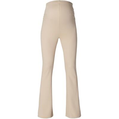 Noppies Maternity Umea Flared Heavy Interlock Pants OTB, White Pepper P427, L Noppies Maternity Umea Flared Heavy Interlock Pants OTB, White Pepper P427, L