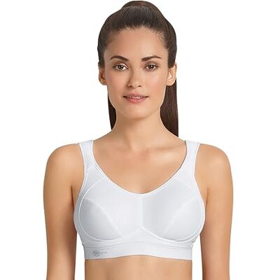 Anita Active Extreme Control 5527 Sportbeha zonder beugel, Wit, 105B Anita Active Extreme Control 5527 Sportbeha zonder beugel, Wit, 105B