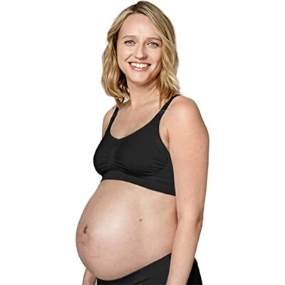 Medela Keep Cool BH Naadloze zwangerschaps- en borstvoedingsbeha met zachte stof met 2 ademende zones voor een comfortabele grip Medela Keep Cool BH Naadloze zwangerschaps- en borstvoedingsbeha met zachte stof met 2 ademende zones voor een comfortabele grip