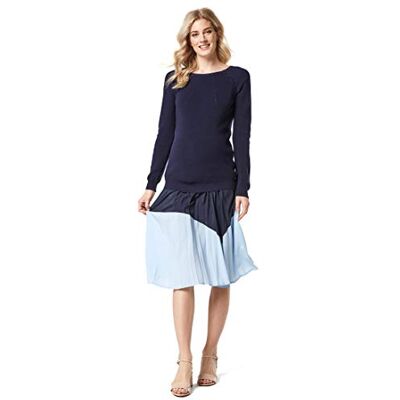 Esprit Maternity Damesrok WVN UTB zwangerschapsrok, meerkleurig (night blue 486), 44 Esprit Maternity Damesrok WVN UTB zwangerschapsrok, meerkleurig (night blue 486), 44