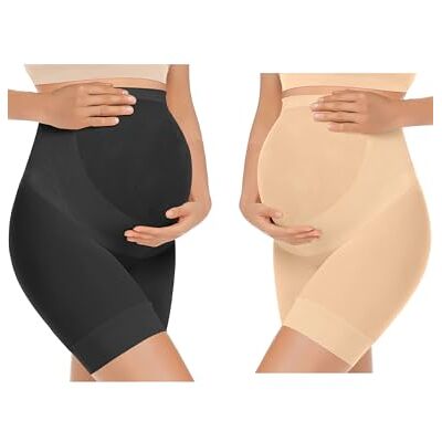 KIM S Shape Your Bump Naadloze zwangerschaps-shapewear voor jurk, zwangerschap, postpartum, voorkom schuren, ondersteunend ondergoed, S KIM S Shape Your Bump Naadloze zwangerschaps-shapewear voor jurk, zwangerschap, postpartum, voorkom schuren, ondersteunend ondergoed, S