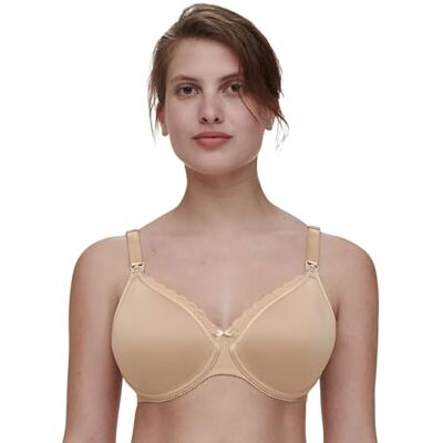 Chantelle Merci lichtgewicht voedingsbeha voor dames beige M Chantelle Merci lichtgewicht voedingsbeha voor dames beige M