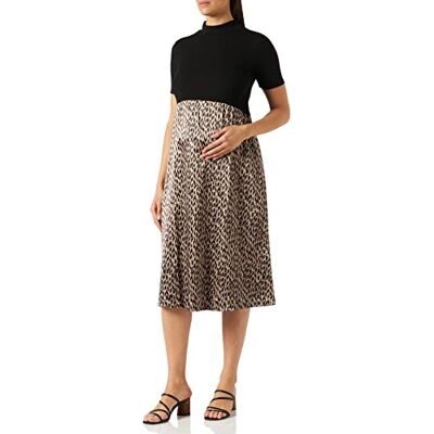 SUPERMOM Etnic damesjurk met korte mouwen, Tigers Eye P914, 36 NL SUPERMOM Etnic damesjurk met korte mouwen, Tigers Eye P914, 36 NL