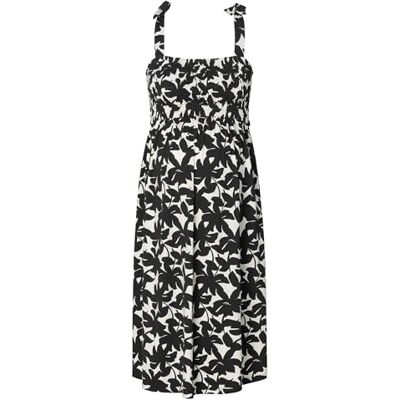 Noppies Maternity Nia Dress Mouwloze Allover Print, Black Big Flower N230, M Noppies Maternity Nia Dress Mouwloze Allover Print, Black Big Flower N230, M