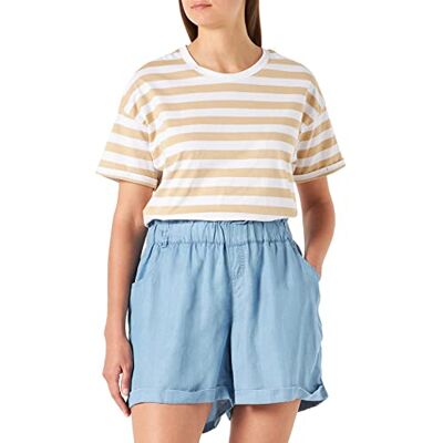 Esprit Maternity Dames Woven Under The Belly Shorts, Medium Wash 960, 44 Esprit Maternity Dames Woven Under The Belly Shorts, Medium Wash 960, 44