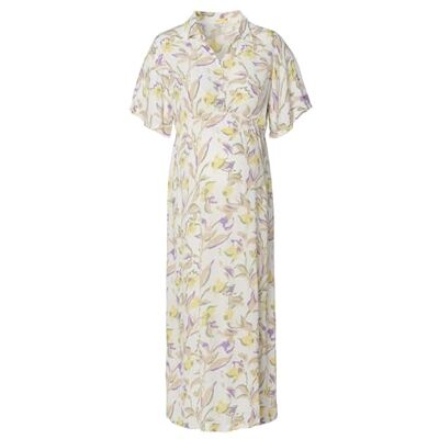 Noppies Maternity Ofelia Nursing Jurk met korte mouwen, Big Flower Print N349, XS Noppies Maternity Ofelia Nursing Jurk met korte mouwen, Big Flower Print N349, XS