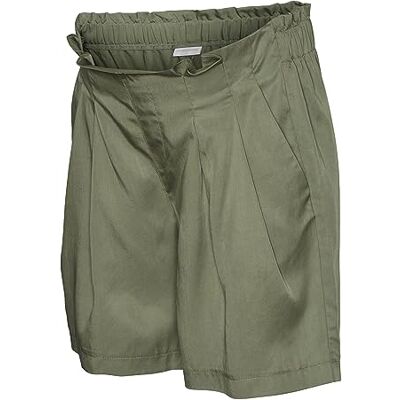 MAMALICIOUS Mama Licious MLTECA WO BARMUDA Shorts voor dames, blauw (sea spray), M MAMALICIOUS Mama Licious MLTECA WO BARMUDA Shorts voor dames, blauw (sea spray), M