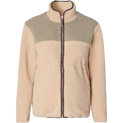 Noppies Maternity Tervo Teddy Cardigan met lange mouwen, Abbey Stone P770, XXL Noppies Maternity Tervo Teddy Cardigan met lange mouwen, Abbey Stone P770, XXL