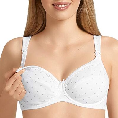 Anita Miss Cotton Maternity Borstvoedingsbeha, wit, Wit, 125F, F Anita Miss Cotton Maternity Borstvoedingsbeha, wit, Wit, 125F, F