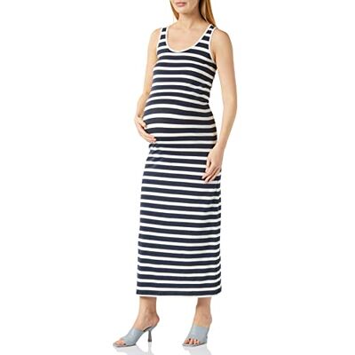 MAMALICIOUS Dames MLMIA Y/D S/L JRS Maxi Dress E. A. Maxi-jurk, Parijse Night/Stripes: Yd Snow White, XS, Parisian Night/Stripes:yd Snow White, XS MAMALICIOUS Dames MLMIA Y/D S/L JRS Maxi Dress E. A. Maxi-jurk, Parijse Night/Stripes: Yd Snow White, XS, Parisian Night/Stripes:yd Snow White, XS