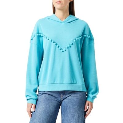 nascita Dames sweatshirt met capuchon 19020025-NA03, aqua, S, aqua, S nascita Dames sweatshirt met capuchon 19020025-NA03, aqua, S, aqua, S