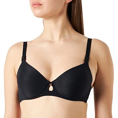 Noppies Maternity Dames Honolulu Supreme Comfort Nursing BH Gevoerde beha, Black-P090, F70 Noppies Maternity Dames Honolulu Supreme Comfort Nursing BH Gevoerde beha, Black-P090, F70