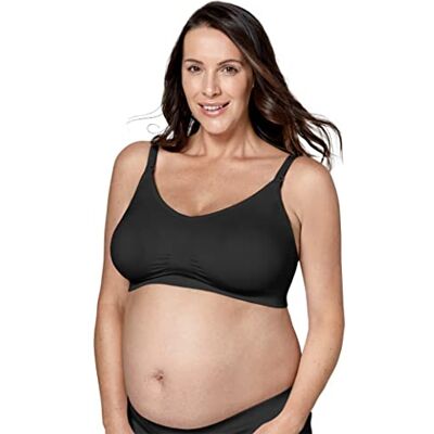 Medela Keep Cool Naadloze zwangerschaps- en borstvoedingsbeha met 6 ademende zones, zachte en elastische stof en extra ondersteuning Medela Keep Cool Naadloze zwangerschaps- en borstvoedingsbeha met 6 ademende zones, zachte en elastische stof en extra ondersteuning