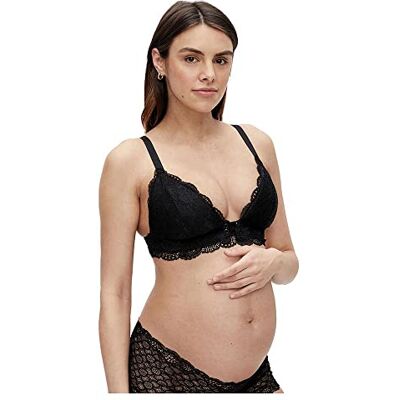MAMALICIOUS Dames Mlzenina Lace Nursing Bra A. Noos voedingsbeha, zwart, L MAMALICIOUS Dames Mlzenina Lace Nursing Bra A. Noos voedingsbeha, zwart, L