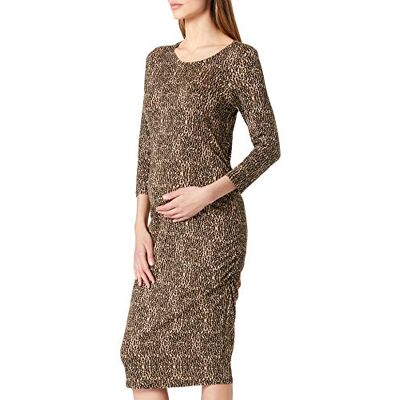 SUPERMOM Dress 3/4 Slv Aop Animal dames Gekleed SUPERMOM Dress 3/4 Slv Aop Animal dames Gekleed