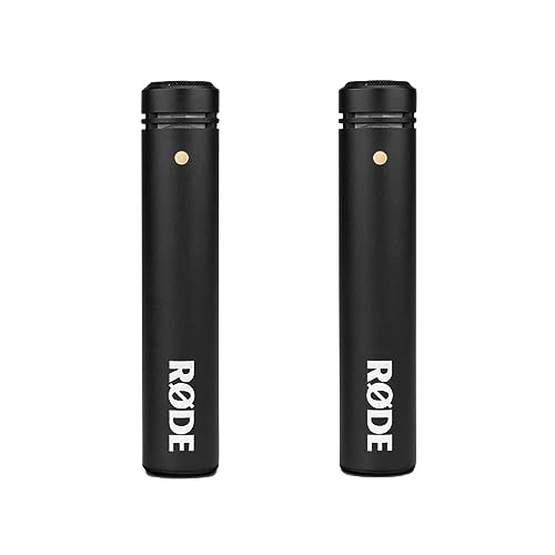 RØDE M5 Compacte ½" Kleine-diafragma Condensator Microfoon (Gepaard Paar) voor Muziekproductie en Instrumentopname