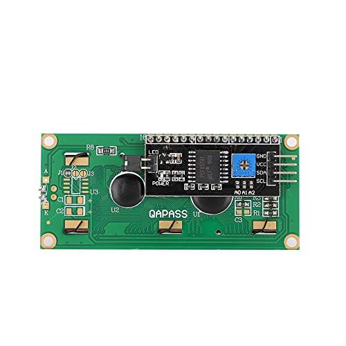 Onewer 1602 LCD-moduleweergave, slijtvastheid I2C-interface Blue Screen LCD-module voor elektronische producten