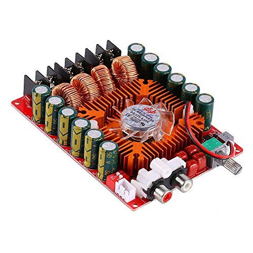 Dpofirs Digitale Versterker Board TDA7498E 160W + 160W High Power Dual Channel Audio Stereo Eindversterker Board Module, DC 15-36V Voeding DIY Versterker Audio-ontvanger Ondersteuning BTL-modus