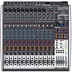 Behringer X2442USB Premium Mixer, 24-input 4/2-bus met XENYX microfoon-voorversterkers en compressors, British EQ, 24-bit Multi-FX processor en USB-/audio-interface Behringer X2442USB Premium Mixer, 24-input 4/2-bus met XENYX microfoon-voorversterkers en compressors, British EQ, 24-bit Multi-FX processor en USB-/audio-interface