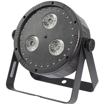 KAM Par 59 Light - Draagbaar, DMX, RGBWA+UV, Verstelbare beugel KAM Par 59 Light - Draagbaar, DMX, RGBWA+UV, Verstelbare beugel