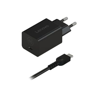 Lenovo GaN Nano 65W USB-C voedingsadapter voor PC notebook EU-stekker Lenovo GaN Nano 65W USB-C voedingsadapter voor PC notebook EU-stekker