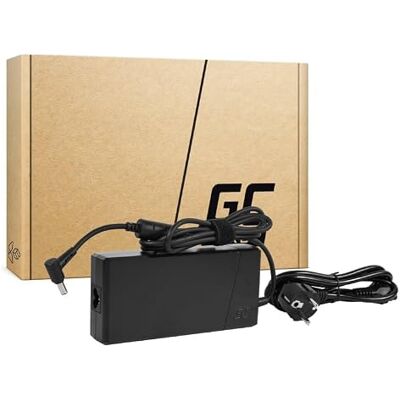 Green Cell Laptop oplader voor Asus ROG Strix G531GU inclusief stroomkabel (19.5V 11.8A 230W), Ronde stekker met pin (6.0 * 3.7mm), Kleur: zwart, Lengte meer dan 2m Green Cell Laptop oplader voor Asus ROG Strix G531GU inclusief stroomkabel (19.5V 11.8A 230W), Ronde stekker met pin (6.0 * 3.7mm), Kleur: zwart, Lengte meer dan 2m