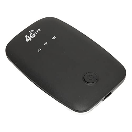 Heayzoki Mobiele Wifi-hotspot, 4G Draadloze Draagbare Wifi, Draagbare Internetrouter-Apparaten, Sluit Tot 10 Apparaten aan, voor Autogebruikers Zakelijke Buitenreizigers Zwart