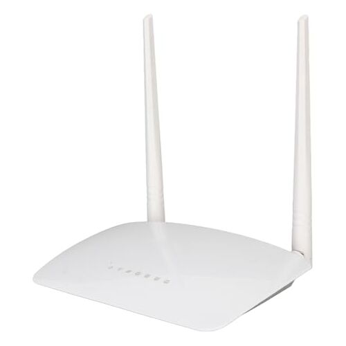 LJCM WiFi-router, 300 Mbps, 5 Bedrijfsmodi, WiFi-router voor Werk en Thuis (EU-stekker)