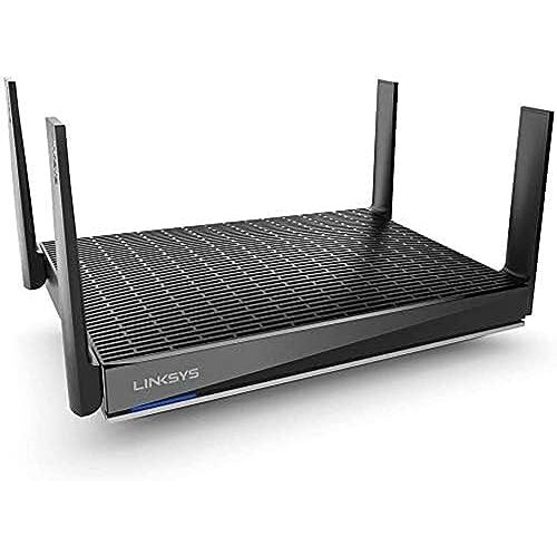 Linksys MR9600-EU MR9600 Dual-Band Mesh WiFi 6-router (AX600, compatibel met het Velop limitless WiFi-systeem, ouderlijk toezicht via de app; werkt met Alexa)